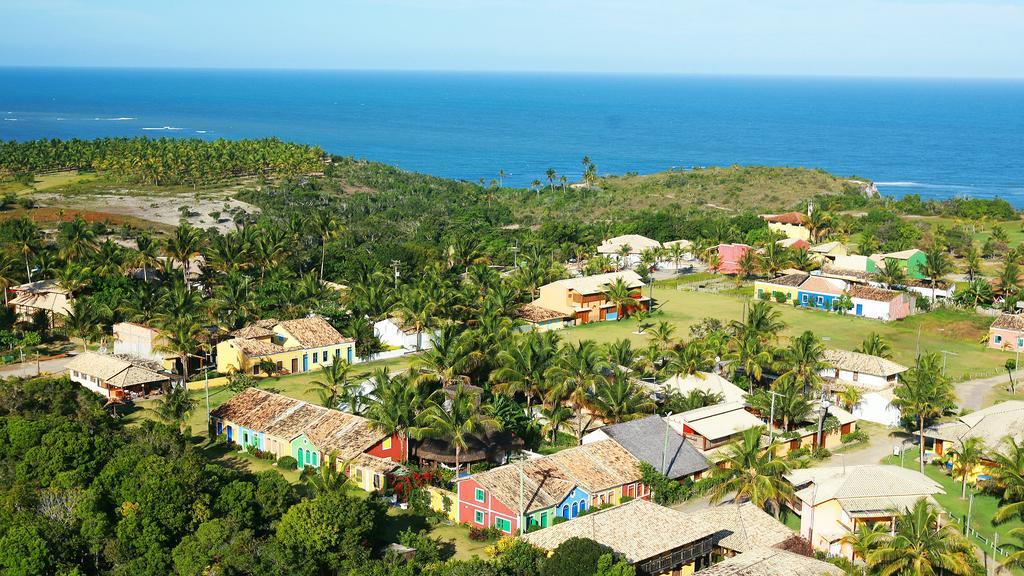 Pousada Outeiro Praia do Espelho Bagian luar foto